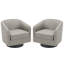 Bennett 73.1Cm Wide Swivel Barrel Chair-379182840