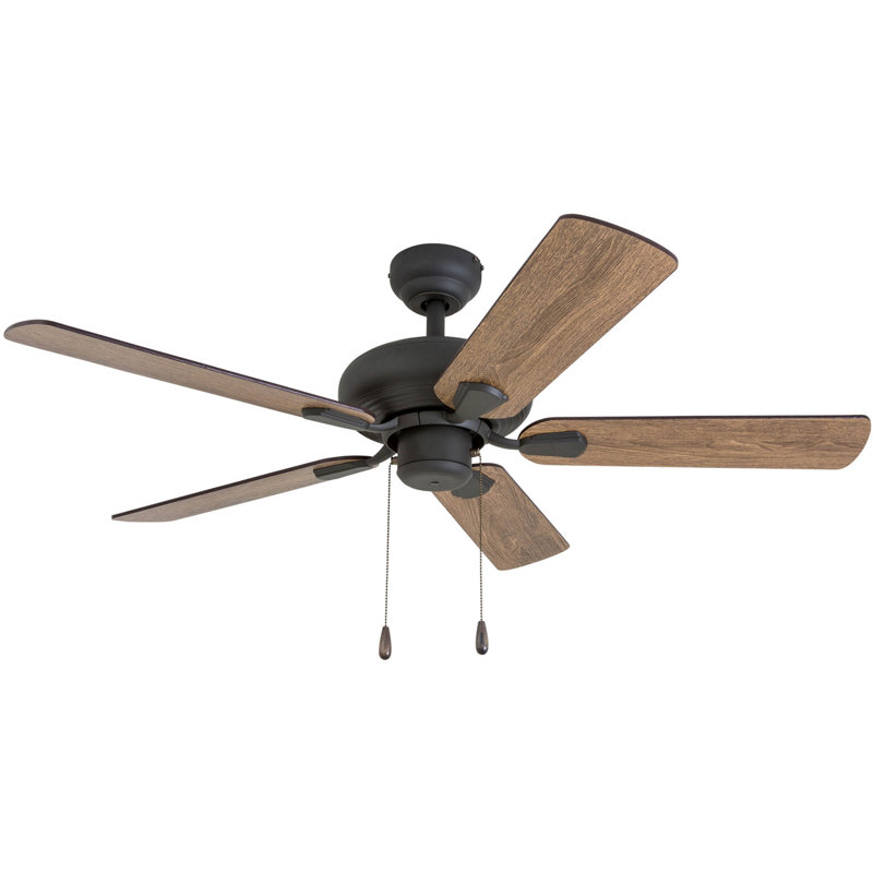 Russwood 42" Ceiling Fan with No Light, Standard No Remote