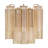 Hardman 2 Light Aged Brass Sconce-330567134-330567105