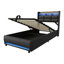 Upholstered Lift Up Storage Bed-870637020