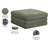 Eilene Chenille Fabric Upholstered Modular Ottoman-704169045