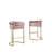Maebelle Velvet Barstool 29" (Single Chair)-329666209-329666212