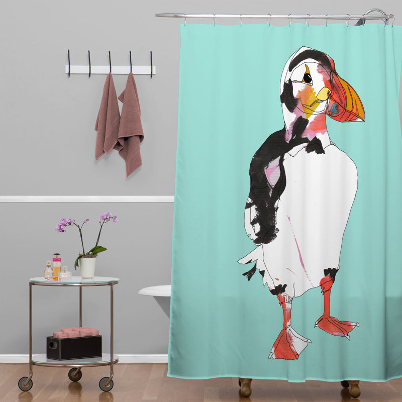 Rideau de douche simple casey rogers