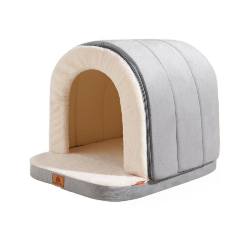 Niche pour chat de style grotte, Grand L 19,69 po x l 29,53 po