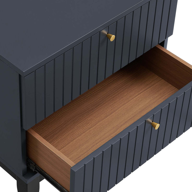 Modway Dakota Nightstand, Blue