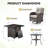 7 Piece Outdoor Multiple Chairs Seating Group With Cushions-1495710904