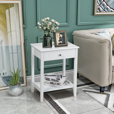 Autrey 47 cm W Bedside Table