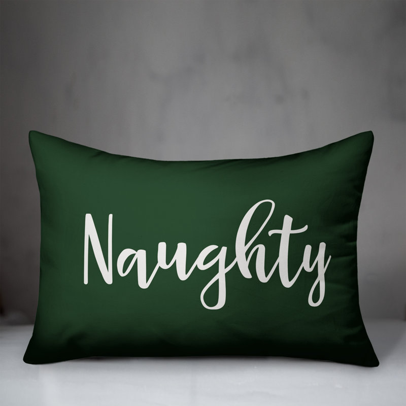  Coussin Naughty, Vert foncé