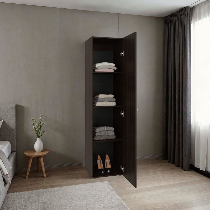 Armoire à linge avec miroir pleine longueur