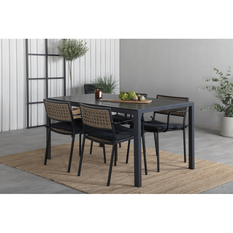 Ebiasaf 4 - Person Dining Set