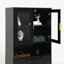 Grande armoire d'exposition avec rangement-2051333019