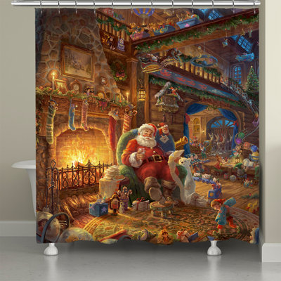 Rideau de douche Thomas Kinkade