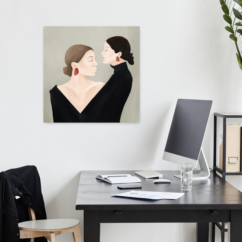 Art contemporain abstrait contemporain, H 18 po x l 18 po