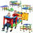 Buildable Play Structure Set with Wheels, Indoor and Outdoor