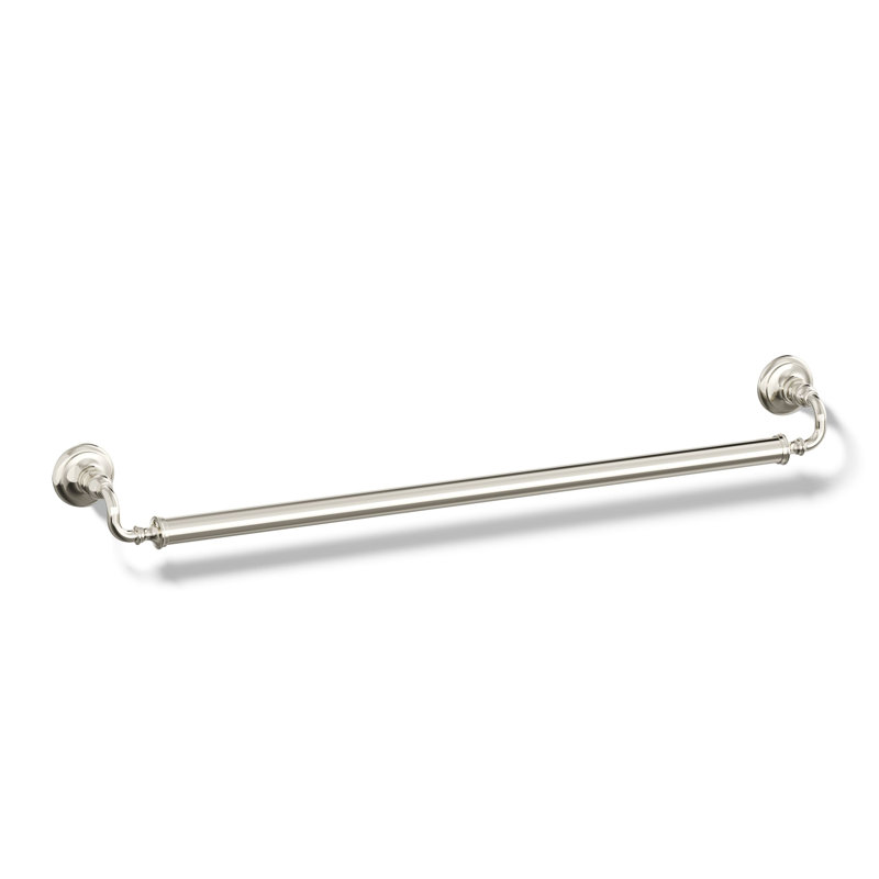 Artifacts Grab Bar, Polished Nickel, 12"W