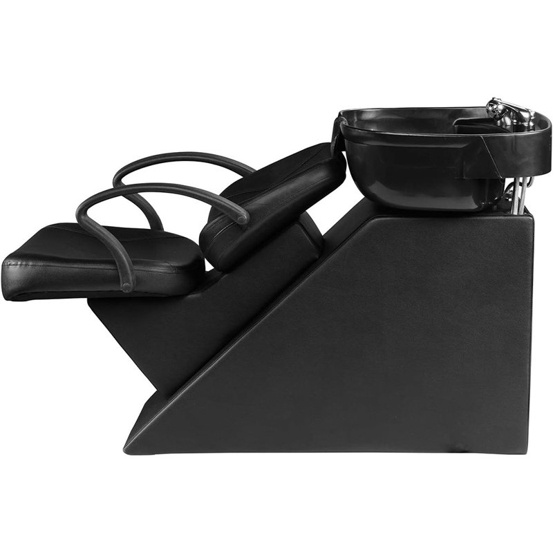 Chaise de shampooing de lavage à contre-courant de shampooing, chaise d'évier de bol de shampooing en plastique d'ABS pour le salon de beauté de station thermale
