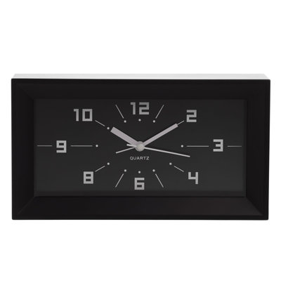 Quartz movement / Crystal Alarm Tabletop Clock