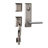 Bravura 913-939 Dummy Savannah Handleset with Charlotte Lever in Oil Rubbed Bronze - L