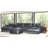 Nyrie 4-piece Modular Double Chaise Sectional And 1 Included Cocktail Ottoman-100929443