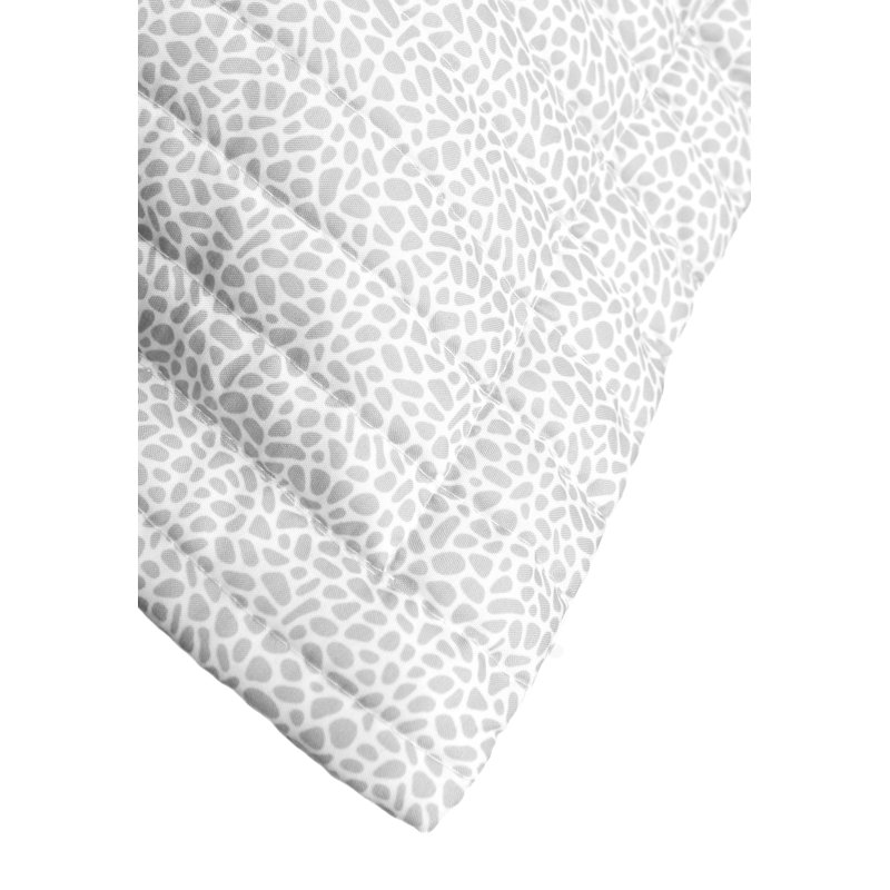 Polyester Quilt, Twin/Twin XL Quilt + 1 Sham, Light Gray