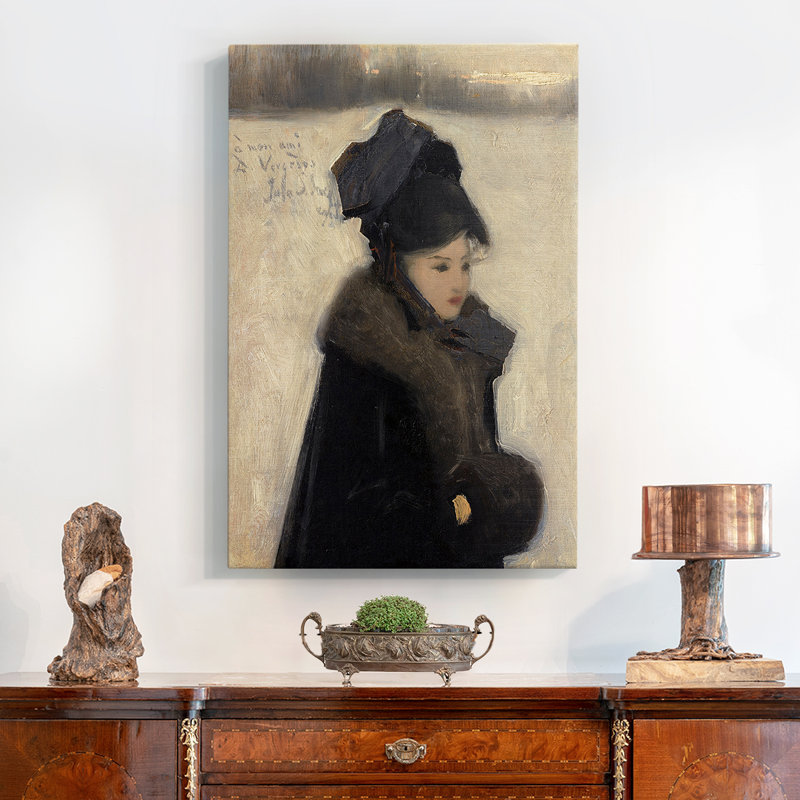 Impression sur toile encadrée, H 13 po x l 9 po