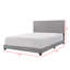 Lit tapissier standard à profil bas Hazelynn-668478341-668478339