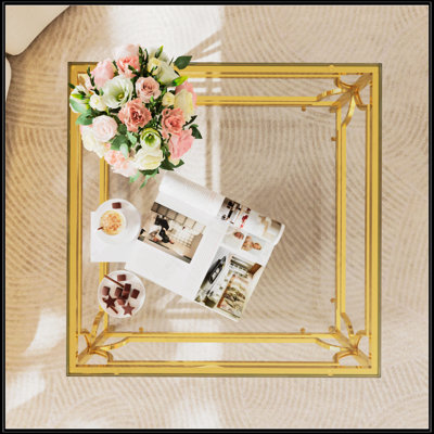 Square Glass Coffee Table
