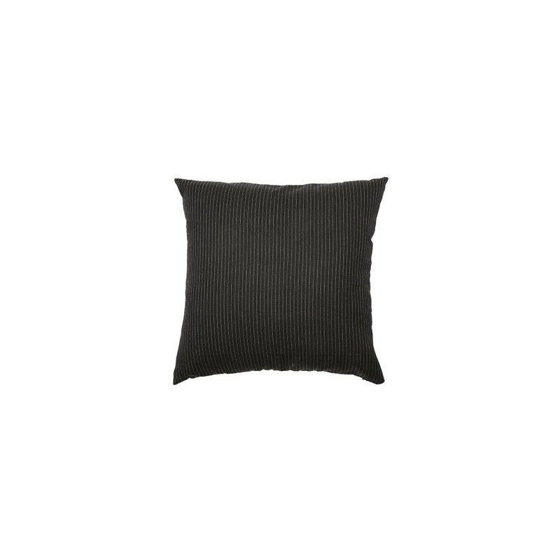 Murphy Square Pillow Cover & Insert, Black