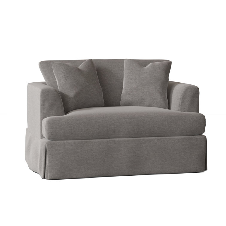 Lucia Slipcovered Chair and a Half