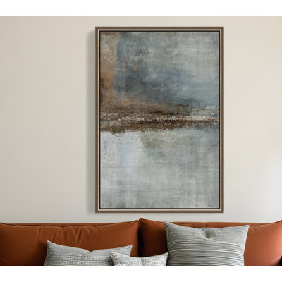Mercredis, argent, cadre flottant, art mural