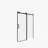 56-60"W X 72"H Frameless Sliding Shower Door,5/16" (8Mm) Thick SGCC Tempered Clear Glass,Double Side Easy Clean-123404306