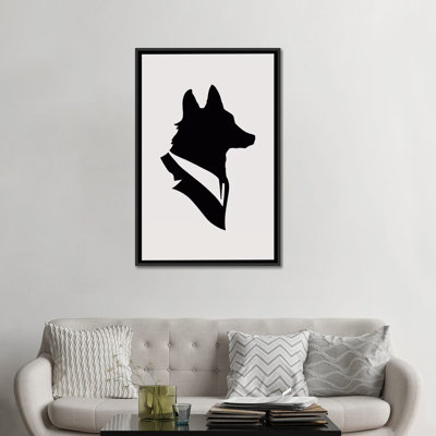 Monsieur bahut, impression sur toile tendue