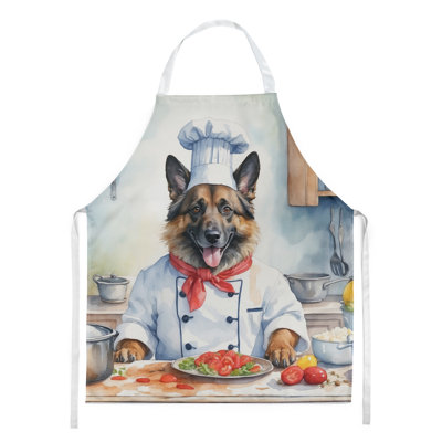No Pattern Bib Apron
