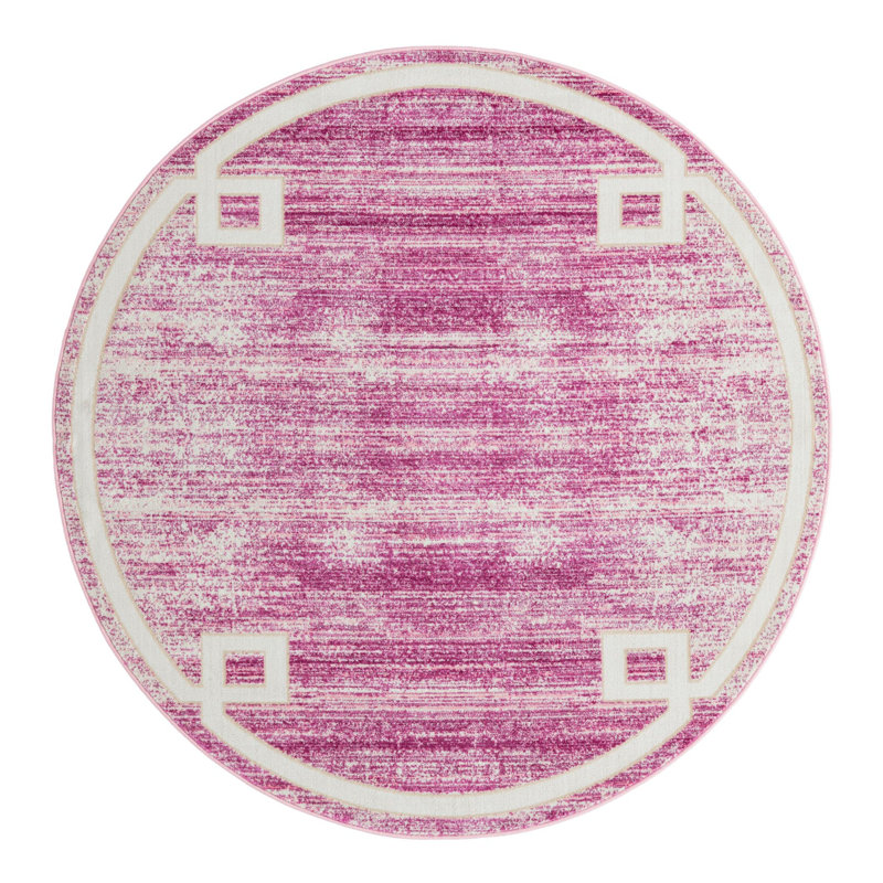 Teydgha Jill Zarin Hill Uptown Rug, Round 5'3"