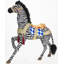 Zebra With Saddle - 26 Inches