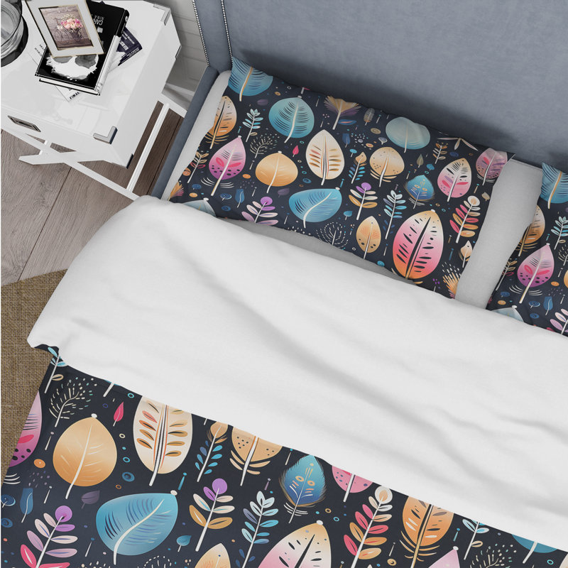Ensemble de housse de couette Tribal Dreamscape, Housse de couette pour très grand lit et 2 très