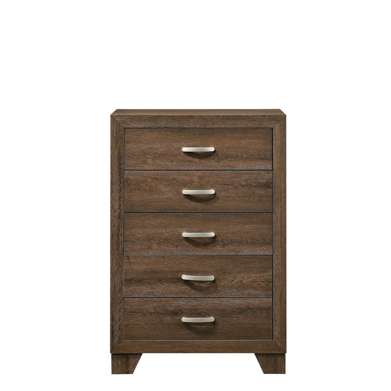 Commode à finition chêne Miquell