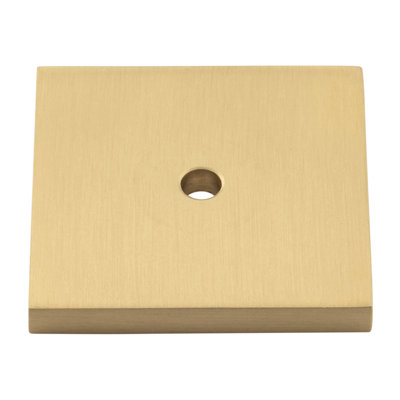 Parkview Collection Knob Backplate - 1-1/2" x 1-1/2 " Cabinet Knob - Transitional Hardware for Drawers & Cabinets