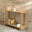 Console en bois de manguier de 42 po de large Hemsworth - table d'entrée, table d'appoint, mobilier d'appoint pour le salon, le couloir, la chambre
