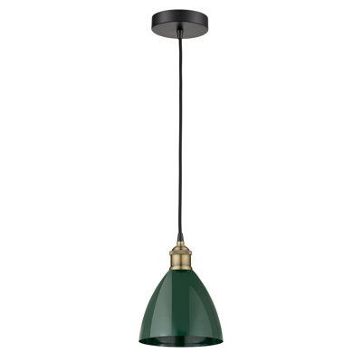 Luminaire suspendu conique 1 lumière