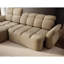 Canapé-lit méridienne Beneth avec rangement - Beige/Taupe-1117899427-1117899428