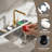 23.6 Inch Faucet Mat For Kitchen Sink For Kitchen Sink And Bathroom Counter - Diatomite Drying Stone Mat & Sink Protector, Prevent Moisture Drying Stone Tray