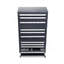 Armoire distributrice pour trépan, 3 pièces à trois tiroirs pour 1/16 "à 1/2" et format lettre A à Z, organisateur à cinq tiroirs pour calibre de fil # 1 à # 60, empilable pour le rangement des forets