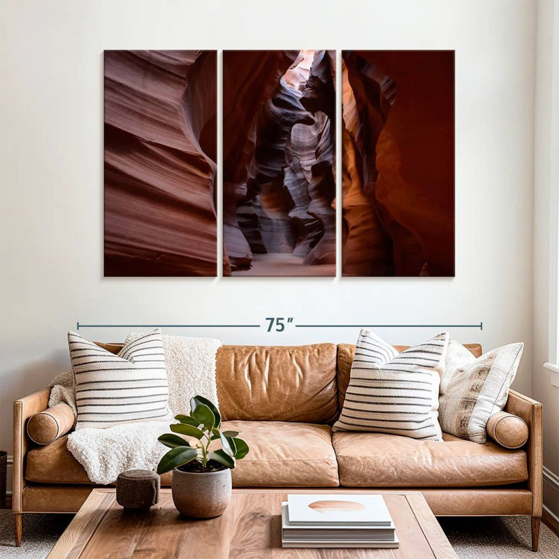 Upper Antelope Canyon, 42" H x 65" W