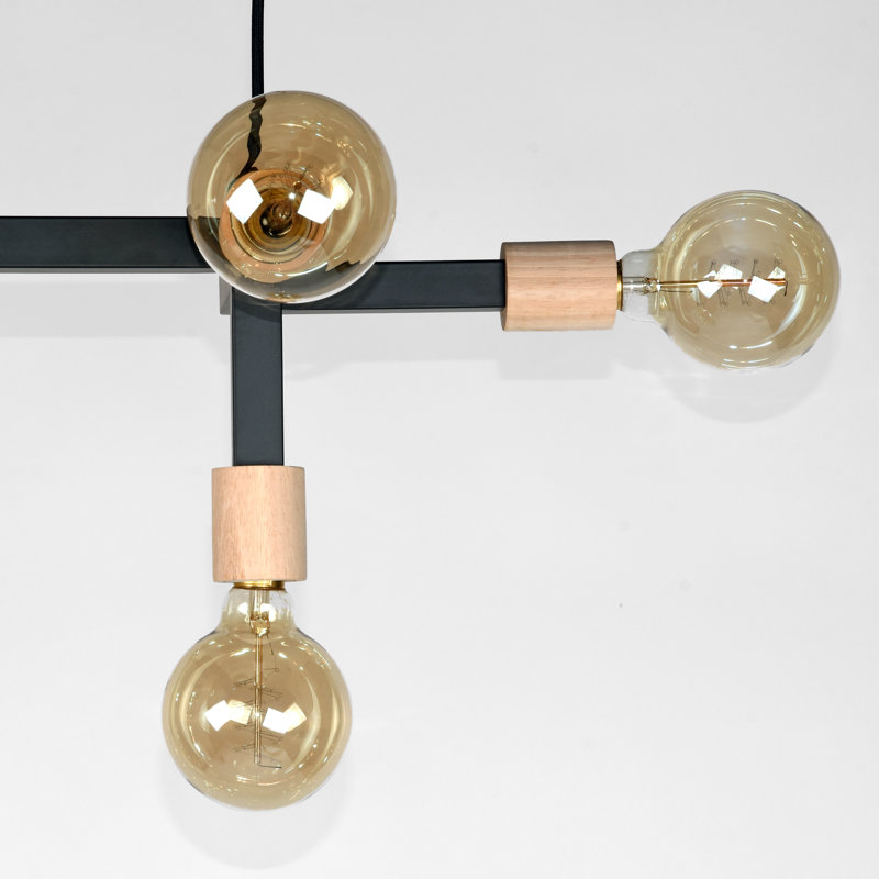 Melanie 8 - Light Black Kitchen Island Pendant