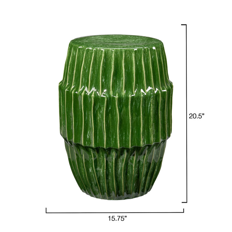 Algae End Table, Green