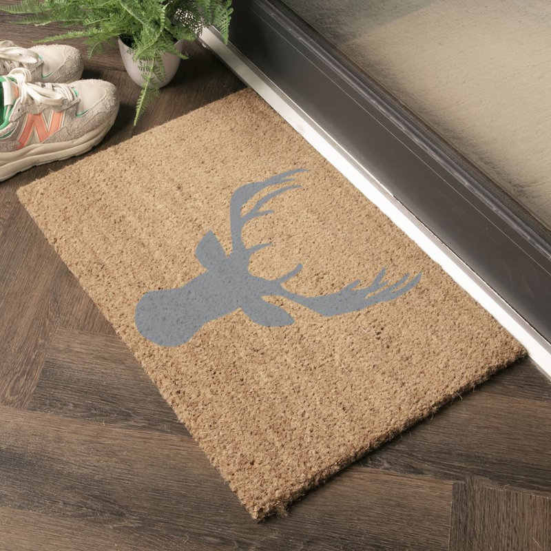 Newington Non-Slip Animal Print Outdoor Doormat