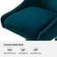 Westlyn Task Chair with Velvet and Double Wheel-138808448-265780396