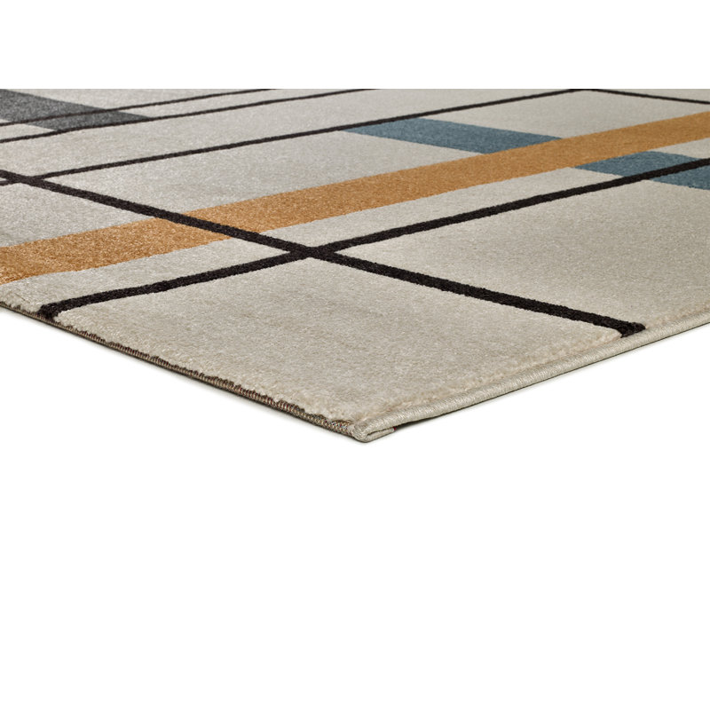 Arola Geometric Area Rug, Rectangle 133 x 190cm