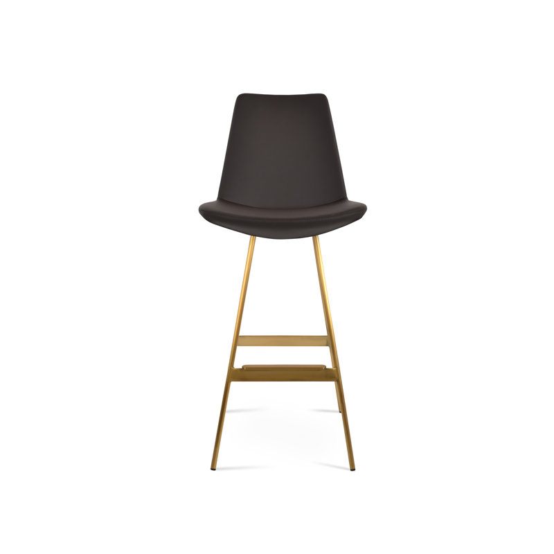Tabouret Eiffel Balat, Laiton, Brun